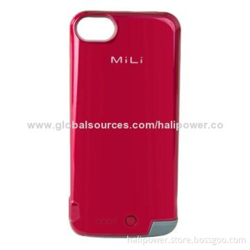 Spring Accessory for iPhone 5, 2,200mAh Capacity, Li-polymer Battery